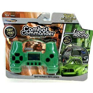 Two-Pack Combat Commander & Super Racing LCD Handheld Video Games